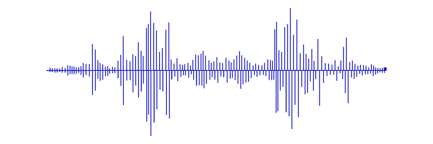 Soundwave graphic representing hearing and sound, symbolizing the expertise of an audiologist in diagnosing and treating hearing loss.